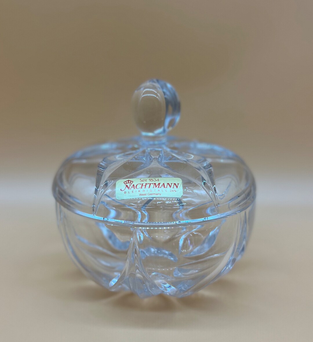 Nachtmann Crystal Candy Dish, Krokus Collection Etsy