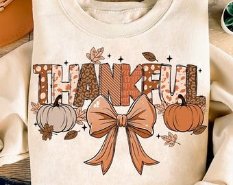 Tacksam kokett PNG, höstklotter PNG, höstsäsong PNG, Thanksgiving PNG, höstdesign, mysig säsong, välsignad kokett rosettleopard