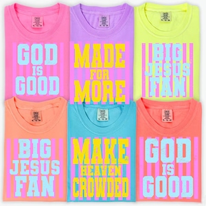 Retro Stripes Big Jesus Fan PNG, Tro PNG, Religiös PNG, Nyckfull PNG, Flickig PNG, Neon Distressed PNG, Kärlek Som Jesus PNG bild 1