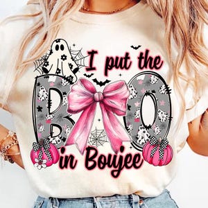 Boojee Ghost Png, Ghost Floral Png, Coquette Bow Ghost Halloween png, Girly Halloween png, Spooky Season Png, Bow Halloween Vibes, Witchy