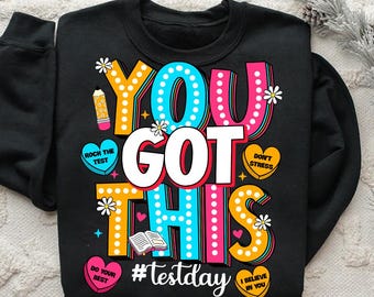 It's Test Day You Got This Png, Preppy Test Day Png, Testing Day Png Sublimation, State Testing Png, Testing Coordinator Png, Summer Break