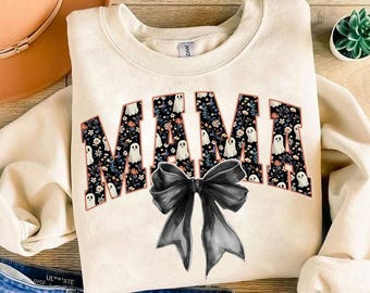 Spooky Mama Png, Halloween Mama Png, Spooky Season Png, Coquette Halloween Png, Spooky vibes Png, Fall Png, Halloween Mama Sublimation