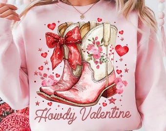 Howdy Valentine Png, Western Valentine Png, Coquette Valentine Png, XOXO Png, Cowgirl Valentine Png, Ästhetische Png, Retro Valentinstag Png