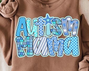 Preppy Autismus Bewusstsein Png, Retro Autismus Bogen PNG, Autismus Mama PNG, Karierte Autismus Fürsprecher Png, Sonderpädagogik, Neurovielfalt Png