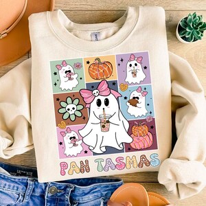 Conchas mexicains png, PNG Halloween mexicain, png espagnol d&#39;Halloween, png d&#39;Halloween, Latina fantasmagorique, Conchas fantasmagoriques png, Pantasmas png