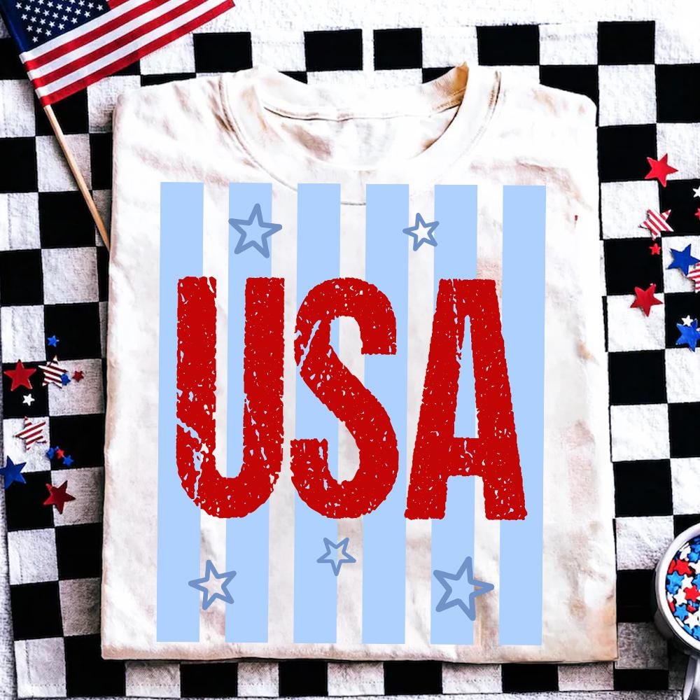 Retro Striped 4th of July Coquette Png Bundle, American 250, America ...