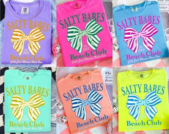 Chicas Saladas PNG, Lazo Coqueta PNG, Diseños de Camisetas Verano Neón PNG, Playa Verano de Moda PNG, Coqueta PNG Estética Playa PNG, Playa Preppy PNG