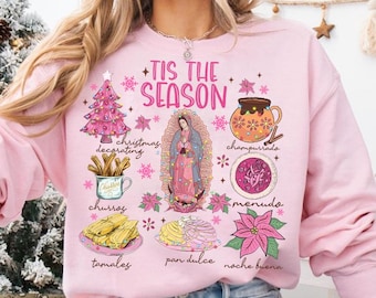 Coquette Christmas Tis The Season Png, Mexican Christmas Png, Calories No Cuentan, Pink Spanish Christmas, Tuki Donkey, Chocolate abuelita