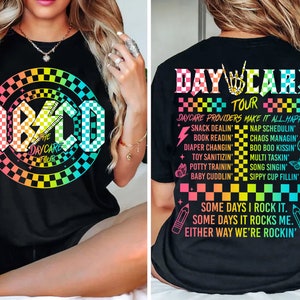 Retro-Kindertagesstätten-Shirt Png, Kindertagesstätten-Tour-Png, Kindertagesstätten-Personal-Crew, Kinderbetreuungsanbieter-Png, süßes Kindertagesstätten-Mitarbeiter-Geschenk, lustiges Kleinkind-Lehrer-Design
