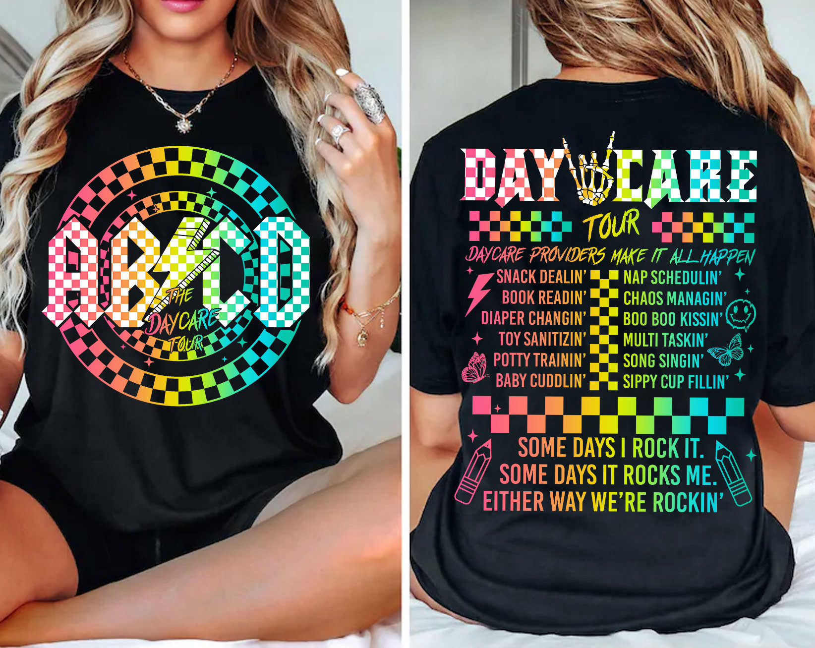Retro Daycare shirt Png, Daycare Tour Png, Daycare Staff Crew, Childcare Provider Png, Cute Daycare Worker Gift,Funny Toddler Teacher Design