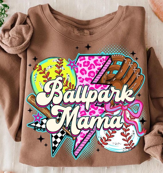 Softball Baseball Mama PNG, Ballpark Mama Retro Png, Game Day Vibes, Coquette Bow Sports Png, Checkered Baseball Mama Png, Softball Mama Png