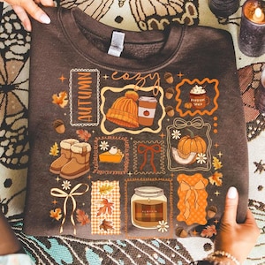 Cozy Girly Fall Png, Cozy Season Png, Preppy Fall Pumpkin Png, Lace Fall Cozy Season Bow PNG, Fall Shirt Png, Autumn Png, Fall Png Design