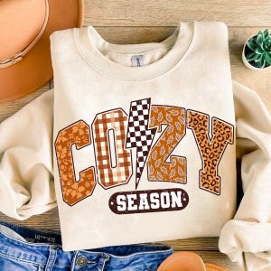 Gemütliche Saison PNG, Retro Herbst Png, Herbst Png, Retro Halloween Png, Thanksgiving Png, Herbst Sublimation Design, Gemütliches Sublimation Design