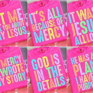 His Mercy rewrote my story Png, It&#39;s was Jesus all long, Christian women Png, Distressed Everyday Jesus png, Bible verse Bundle, Jesus png