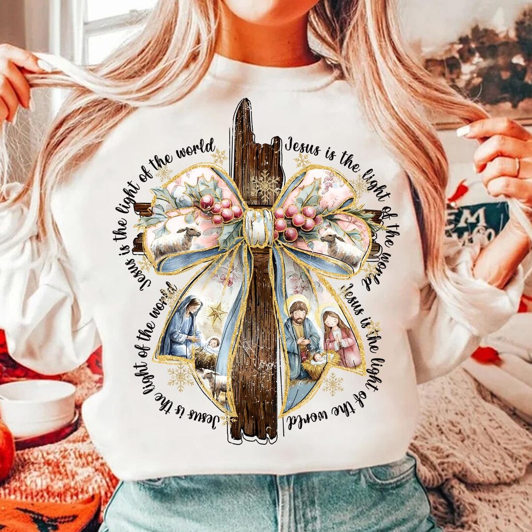 Jesus is the Light of the World Png, Jesus Christmas Png, Christmas ...