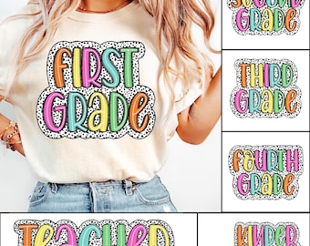 Ensemble personnalisé pour professeur dalmatien, png, points dalmatien, première année, maternelle, png, deuxième année, rentrée des classes, remerciements pour l'enseignant