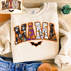 Spooky Mama Mini Png, Halloween Mama Png, Spooky Season Png, Coquette Halloween Png, Spooky vibes Png, Fall Png, Halloween Mama Sublimation