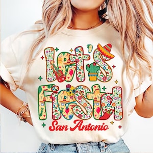 Let's Fiesta floral preppy San Antonio Cinco De Mayo png, Cinco De Mayo png, Mexican png Tequila, Margarita Design, Cinco De Mayo Sublimation