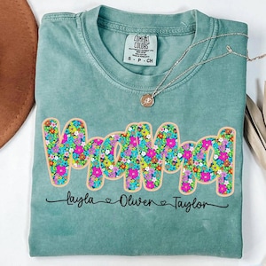 Custom Floral Mama PNG, Preppy Mama Png, Colorful Mama Flower Png, Retro Mama Png, Mothers day png, Mama png, Mom png, Gift for mama png