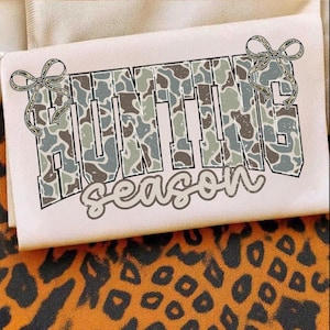Hunting Season Png, Deer Hunting Shirt, Girls Camo Bow Png, Hunting Season, Duck Hunting Camo Coquette Bow Png, Hunting Sublimation