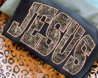 Camo Christian PNG, Camo Jesus png, Retro Jesus Png, Adrettes Jesus-T-Shirt, Bibel-Vers png, digitaler Download
