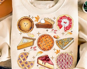 Camiseta PNG de pastel de calabaza, Retro Otoño Png, Acción de Gracias Png, Pastel de calabaza de Acción de Gracias Png, Camiseta de Acción de Gracias, Ropa de otoño Png, Camiseta de otoño Png