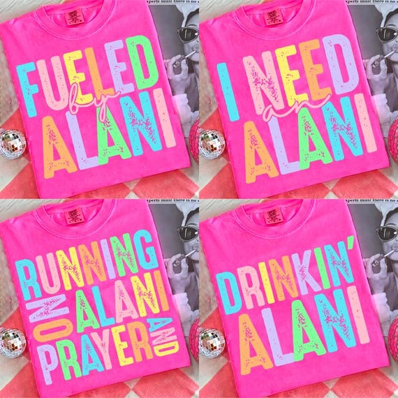 I Need An Alani Png, Sunshine Png, Beach Life Png Bundle, Sweet Summer Time PNG, Neon Trendy Summer Vibes Png, Distressed Beach PNG, Preppy