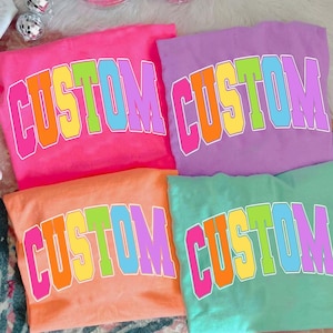 Custom Back to School PNG Neon Disstressed , Coquette Kindergarten Pre-K 1st 2nd 3rd 4th Grade Png, Girly Pink Bow, Hand Drawn,Colorful