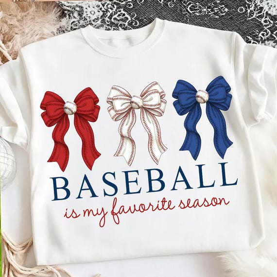 Baseball Is My Favorite Season png, Coquette Baseball png, Retro Baseball Shirt png, Game day png, Trendy Baseball Mom PNG, Asthetic png