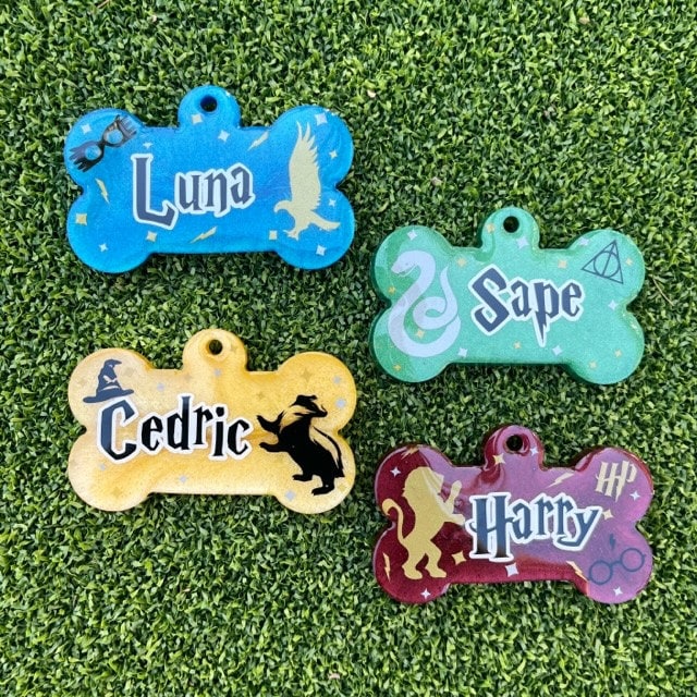 Harry potter pet tag deals