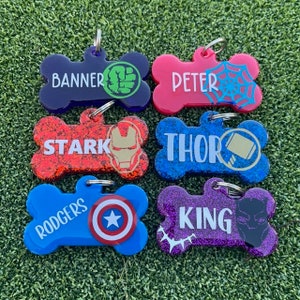 Avengers Pet Tag