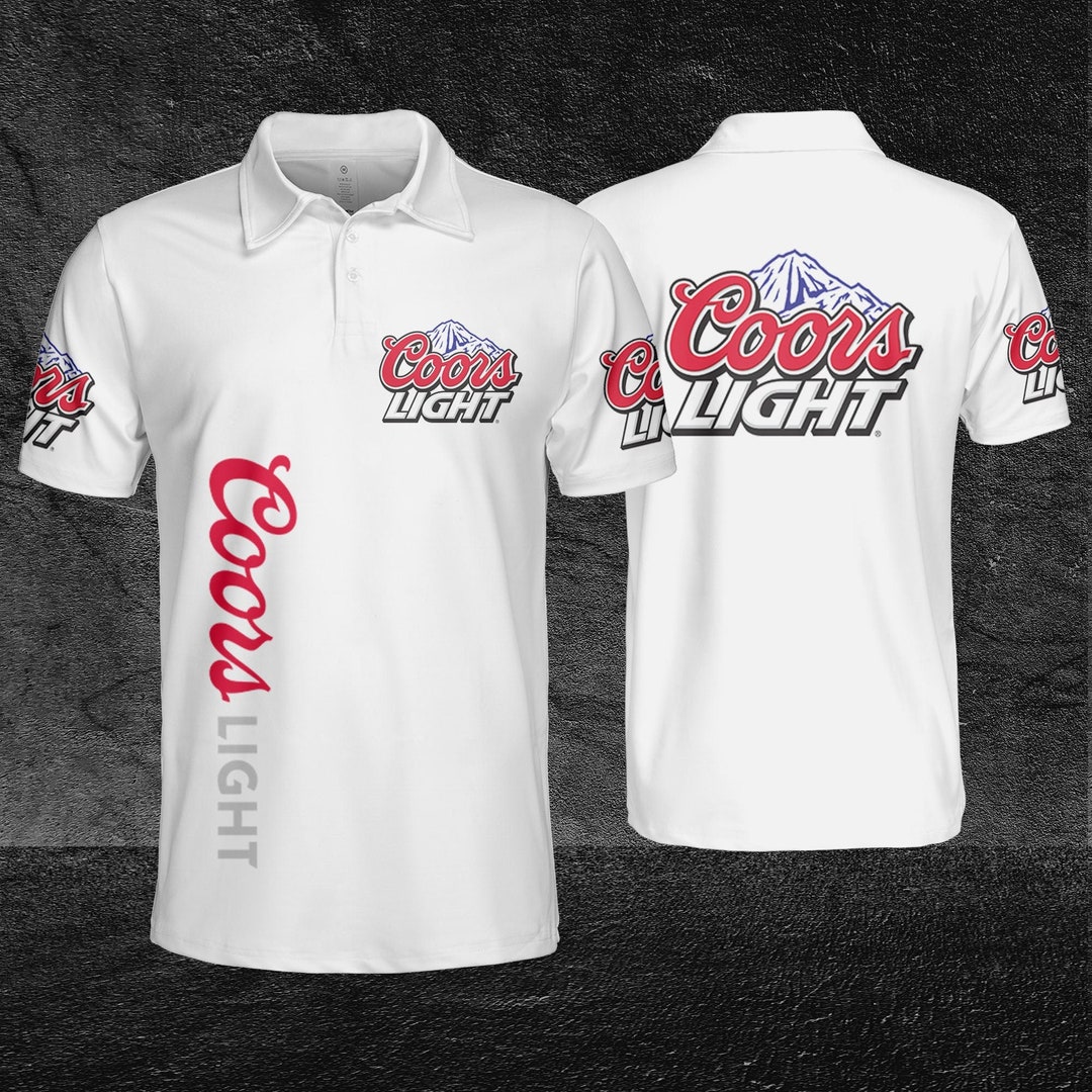 Coors Light Unisex Polo Shirt polo Beer Lover Shirt Coors Etsy