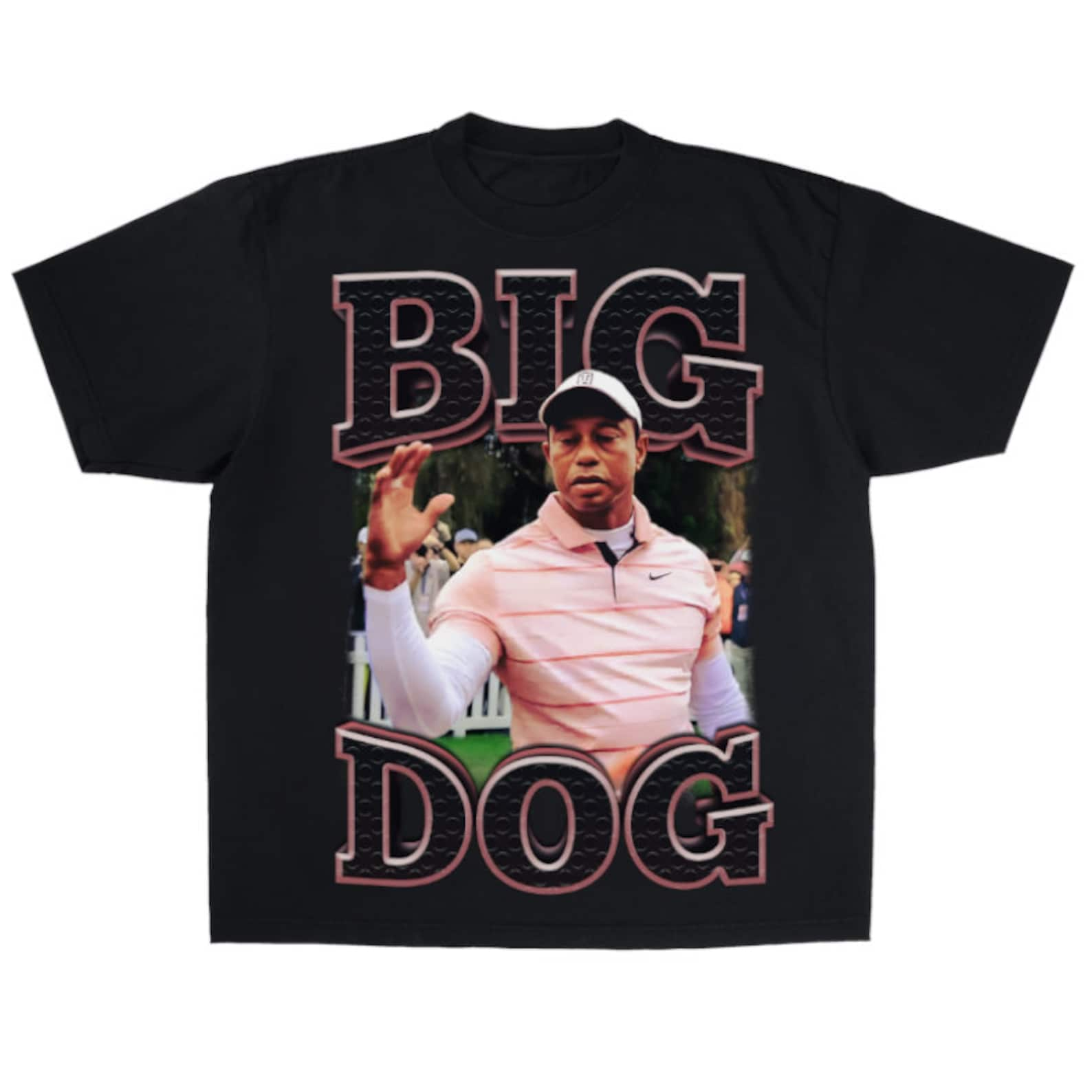 Tiger Woods Meme big Dog T-shirt - Etsy