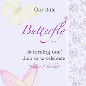 1st birthday invitation