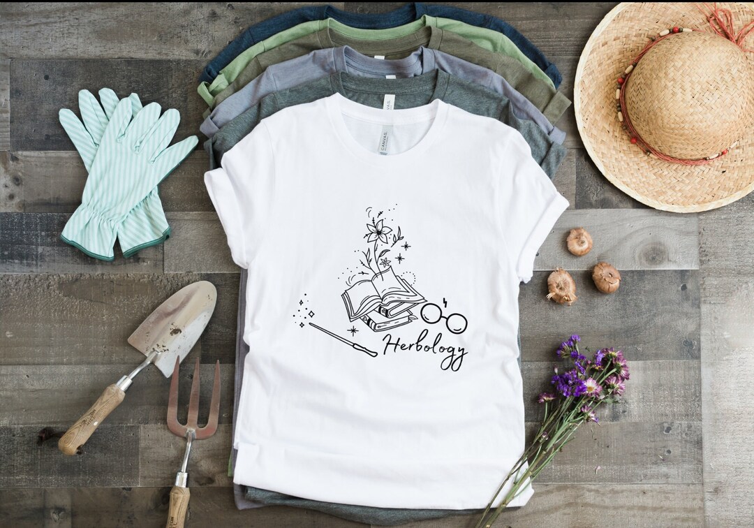 Herbology Tshirt, Harry Potter Edition, Harry Potter, Herbology, Wand