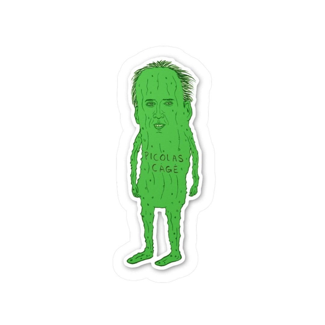 Picolas Cage Vinyl Decals Etsy