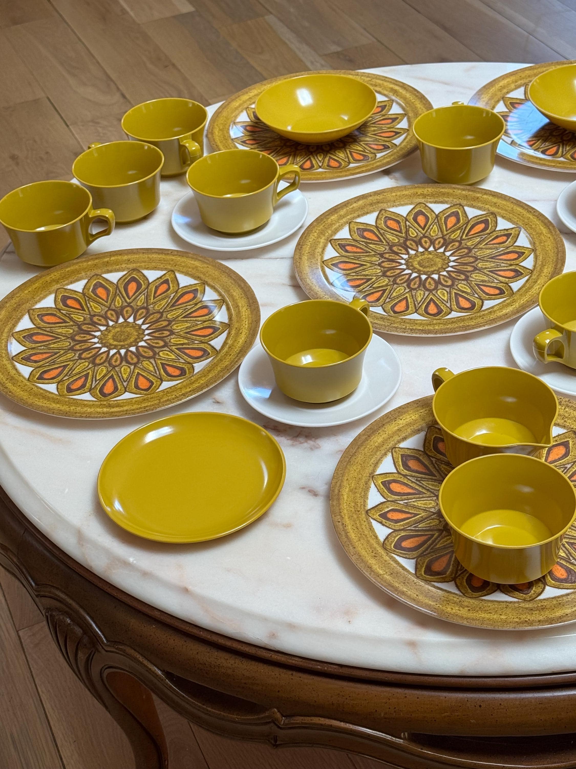 Melamine plates vintage - Etsy 日本