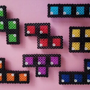 32 俄罗斯方块 ideas  tetris art, tetris worlds, fuse bead patterns