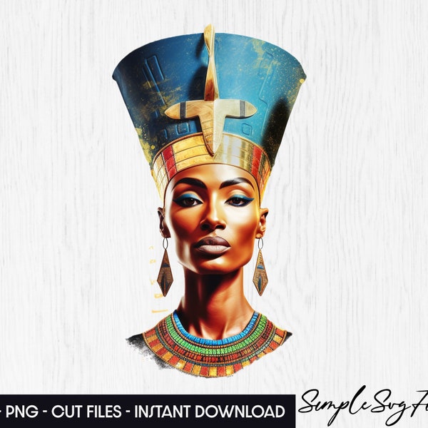Nefertiti png clipart Boho Egyptian Queen, Princess Egypt png Commercial Vector Graphics black woman