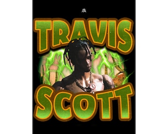 Travis Scott 'Rodeo' matte verticale poster