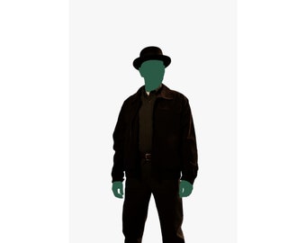 Walter White 'Greened Out' matte poster