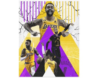 Lakers DLO 'Veins' verticale matte poster