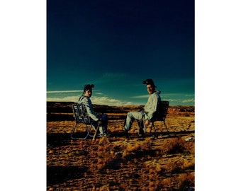 Iconische 'Breaking Bad' Jesse & Walt Dessert matte poster