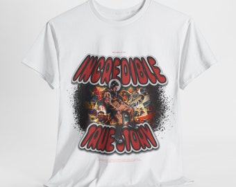 Camiseta gráfica Logic The True Story, camiseta con la portada del álbum del rapero