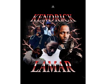 Kenderick Lamar matte verticale poster