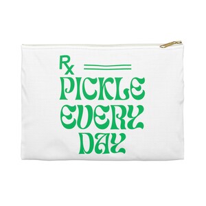 Pickleball Pouch - Pickleball Every Day Pouch (Green text) Pickleball Pouch, Pickleball Bag, Pickleball Bag Gift, Pickleball Travel
