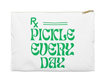 Pickleball Pouch - Pickleball Every Day Pouch (Green text) Pickleball Pouch, Pickleball Bag, Pickleball Bag Gift, Pickleball Travel