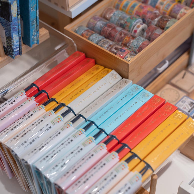 KING JIM - sticker collection book / Sticker Organizer Book/ Sticker Storage Book - Whole Sticker, 20 Pages / Japanese Stationery image 1
