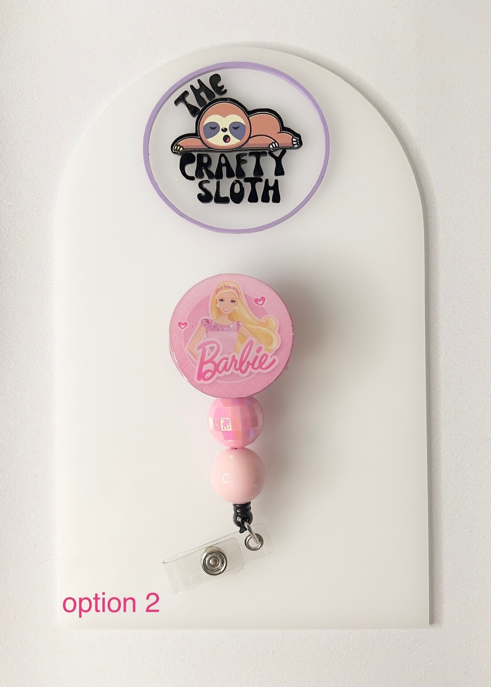 Barbie Badge Reel Barbie Badge Barbie World Pink Barbie Etsy