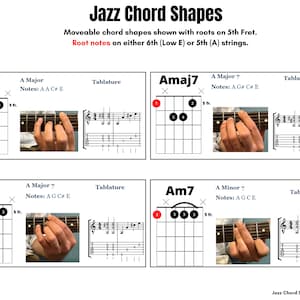 11 Pages Printable Guitar Chord Chart Digital Download, Beginner Chords ...
